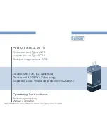 Burkert PTB 01 ATEX 2175 Operating Instructions Manual предпросмотр