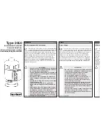 Burkert Type 2050 Operating Instructions Manual предпросмотр