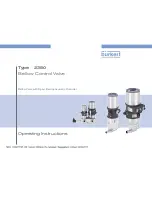 Bürkert 2380 Operating Instructions Manual предпросмотр