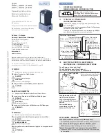 Bürkert 2861 Operating Instructions предпросмотр