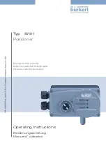 Bürkert 8791 Operating Instructions Manual preview