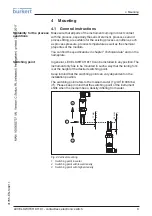 Preview for 9 page of Bürkert LEVEL SWITCH 8110 Operating Instructions Manual