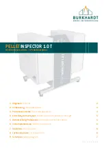 Burkhardt Pellet Inspector 1.0 T Operating Manual предпросмотр