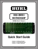 BURL B80-BMB3 MOTHERSHIP Quick Start Manual preview