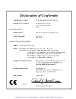 Preview for 60 page of Burleigh Wavemeter WA-1150 Operating Manual