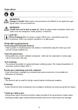 Preview for 6 page of Burley Tools R1630 Manual