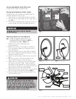 Предварительный просмотр 9 страницы Burley child trailer Owner'S Instruction And Safety Manual