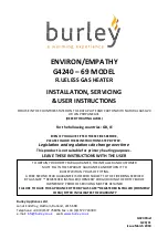 Preview for 1 page of Burley EMPATHY Installation, Servicing  & User Instructions