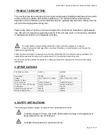 Preview for 12 page of Burley R6205A User Manual