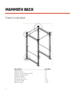 Предварительный просмотр 4 страницы BURLI MAMMOTH RACK Installation Manual