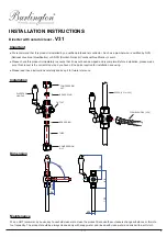 Предварительный просмотр 1 страницы Burlington V31 Installation Instructions