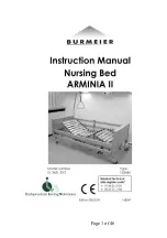 Предварительный просмотр 1 страницы burmeier ARMINIA II Instruction Manual