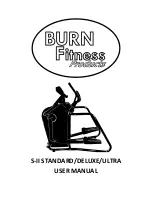 Burn Fitness Products S-II DELUXE User Manual предпросмотр