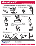 Burndy Continental Industries ThermOweld CB-1 Instructions preview