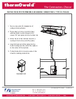 Предварительный просмотр 1 страницы Burndy Continental Industries ThermOweld CX-7 Instructions