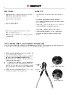 Preview for 6 page of Burndy HYTOOL MD6 Series Safety Operating & Maintenance Instructions