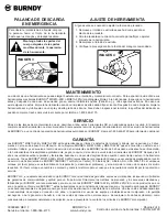 Предварительный просмотр 4 страницы Burndy MRE10-22B Operating Instructions Manual