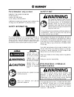 Preview for 3 page of Burndy PAT81KFTLI Safety Operating & Maintenance Instructions