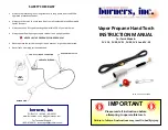 Preview for 4 page of Burners FV-11-S Instruction Manual