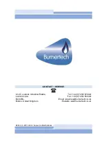 Предварительный просмотр 24 страницы Burnertech INVERTERJET 30M/L Installation / Service / User Manual