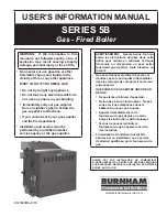 Burnham 5B Series User'S Information Manual preview