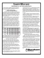 Preview for 8 page of Burnham E4 Installation, Operating And Service Instructions