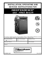 Burnham Independence Operating And Service Instructions preview