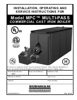 Предварительный просмотр 1 страницы Burnham MPC Installation And Operation Manual