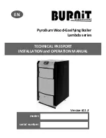 Preview for 1 page of BURNiT Lambda series Installation And Operation Manual