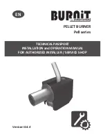 BURNiT Pell 150 Installation And Operation Manual preview