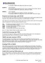 Preview for 17 page of Burnside T400FX User Manual