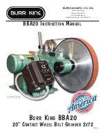 BURR KING BBA20 Instruction Manual preview