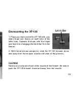 Preview for 12 page of Burris XT-120 Operator'S Manual