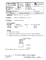 Preview for 81 page of burroughs B 9489 Technical Manual