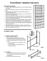 Preview for 1 page of burroughs Record Master Installation Manual