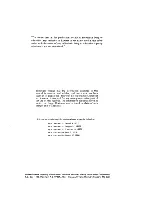 Preview for 3 page of burroughs TD 730 Reference Manual