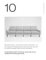 Предварительный просмотр 15 страницы Burrow KING SOFA Manual