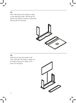 Предварительный просмотр 10 страницы Burrow PROSPECT 5-DRAWER TALL DRESSER Assembly Instructions Manual