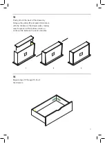 Предварительный просмотр 11 страницы Burrow PROSPECT 5-DRAWER TALL DRESSER Assembly Instructions Manual