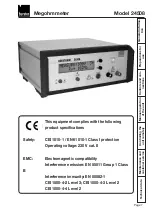 Предварительный просмотр 7 страницы Burster 24508 Operation Manual