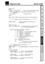 Предварительный просмотр 33 страницы Burster 24508 Operation Manual