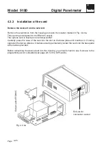 Preview for 70 page of Burster 9180 Manual