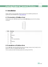 Preview for 15 page of Burster DIGIFORCE 9307 Operation Manuals