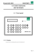 Предварительный просмотр 17 страницы Burster DIGISTANT 4420-V001 Operation Manual