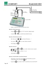 Предварительный просмотр 26 страницы Burster DIGISTANT 4420-V001 Operation Manual