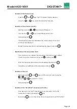 Предварительный просмотр 29 страницы Burster DIGISTANT 4420-V001 Operation Manual