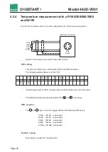 Предварительный просмотр 30 страницы Burster DIGISTANT 4420-V001 Operation Manual