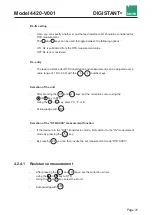 Предварительный просмотр 31 страницы Burster DIGISTANT 4420-V001 Operation Manual