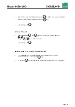 Предварительный просмотр 37 страницы Burster DIGISTANT 4420-V001 Operation Manual