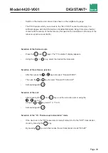 Предварительный просмотр 39 страницы Burster DIGISTANT 4420-V001 Operation Manual